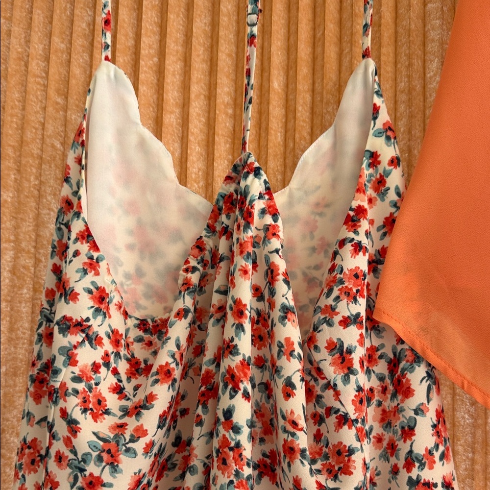 Nine Britton Floral and Naked Zebra Peach color Women's Tops - Picture 3 of 7